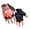 Red, variant on Kids Training Cycling Gloves, Half Finger Open Finger Anti Slip Polyester Gloves for Outdoor Exercise and Riding Activities