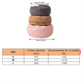 thumbnail image 2 of Cozy Calming Hooded Pet Bed for Dogs and Cats Soft AntiSlip Round Cuddler Burrow Bed with Attached Blanket Comfortable Warm Puppy Dog Cat Bed, 2 of 3