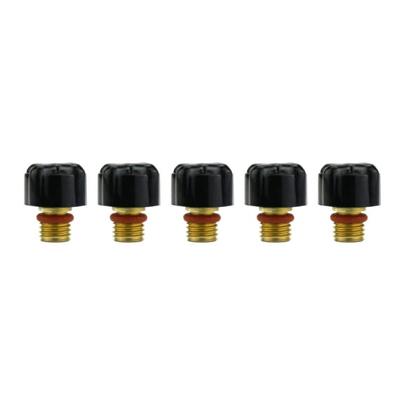Short Back Cap for TIG Welding Torches 9/20/25 - Model: 41V33 - (5 PACK)