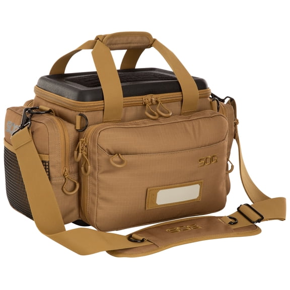 SOG Gold Range Bag, Soft Case Ammunition Case and Holder for Shooting Enthusiasts, Polyester