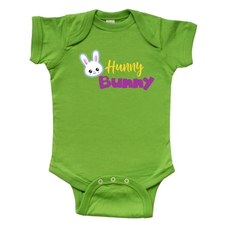 

Inktastic Hunny Bunny White Bunny Easter Bunny Rabbit Gift Baby Boy or Baby Girl Bodysuit