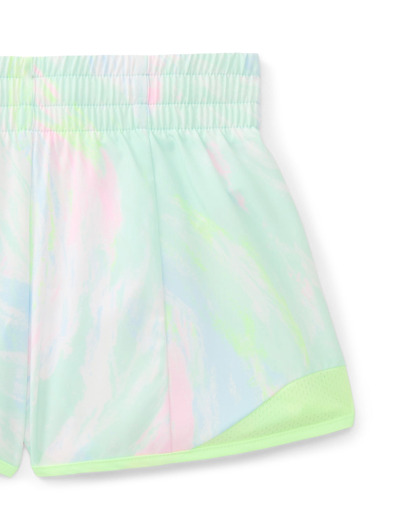 Athletic Works Girls Athletic Run Shorts, Sizes 4-18 & Plus