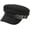 Black, variant on CoCopeaunt Women Newsboy Caps Retro Flat Cap Trendy Casual Visor Beret Hat Vintage Cabbie Hat with Chain