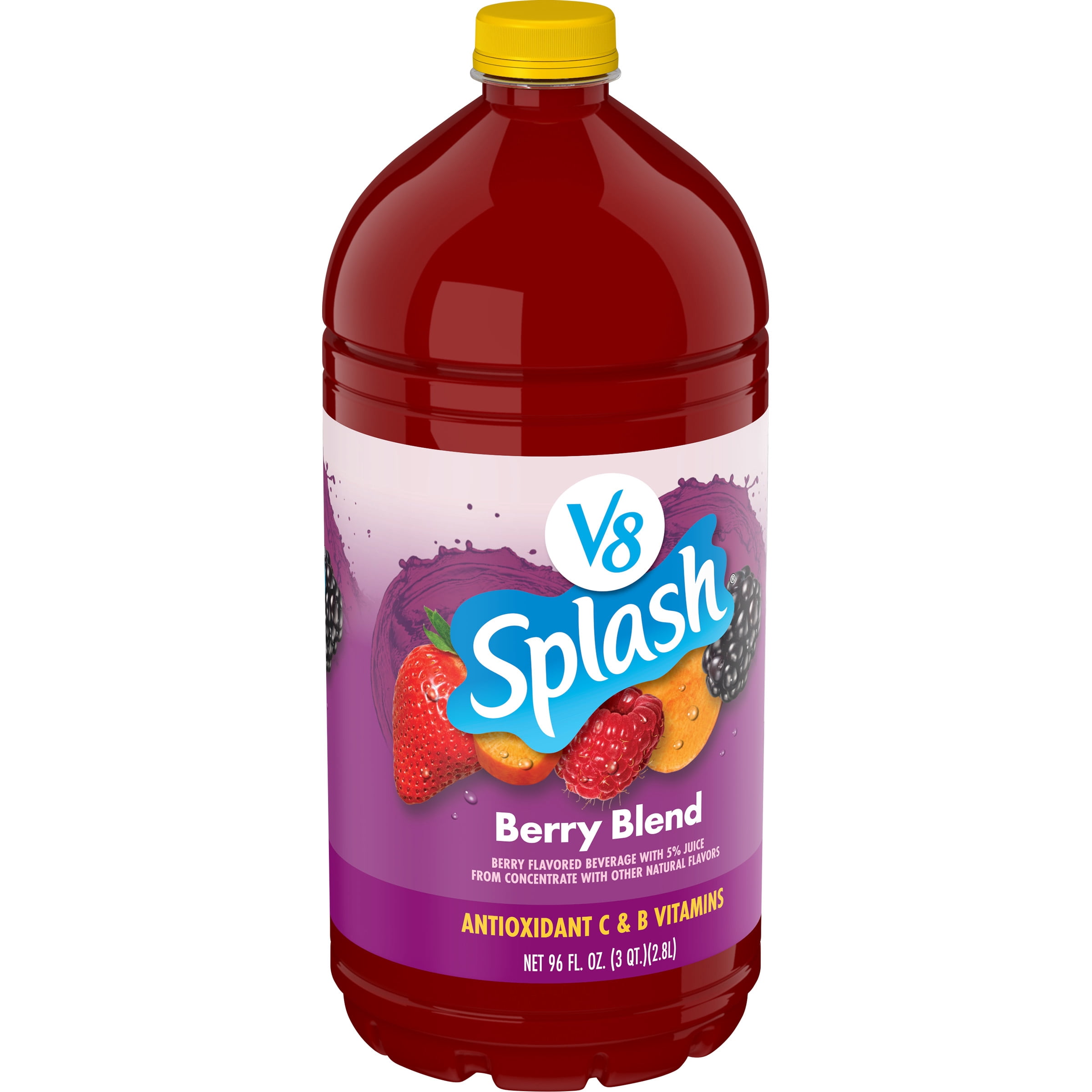 V8 Juice Berry Blend Flavored Juice Beverage 96 fl oz Bottle Low