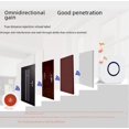 thumbnail image 5 of Buscapersonas inalámbrico de larga duración con cuerda colgante para ancianos y niños, buscapersonas de emergencia con alcance ultralargo de 305 m que penetra en la pared, 5 of 5