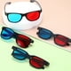 thumbnail image 4 of Gafas de visualización 3D rojas y azules, gafas de películas 3D de plástico, marco negro de 5.7 pulgadas, 4 of 7