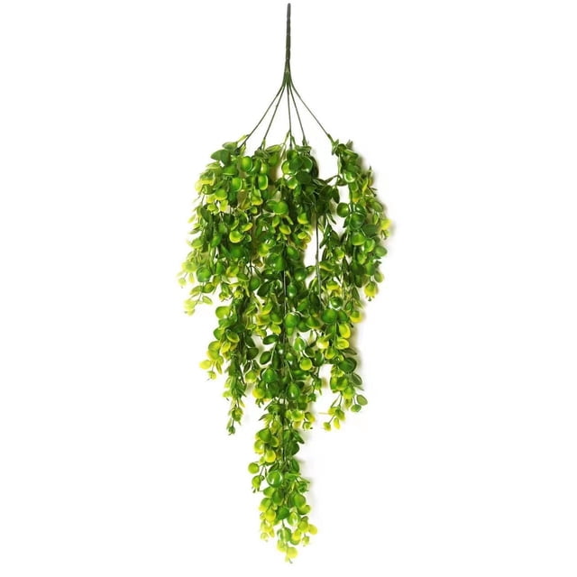 Colgante de plantas artificiales de Halloween | Decoración realista de la puerta principal del árbol | Acento duradero de festival para casa, pared, oficina | Vegetación ligera falsa para