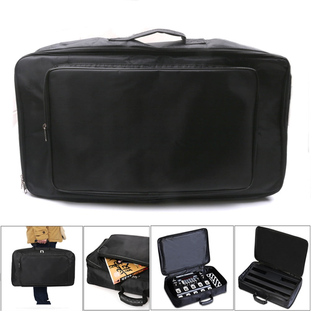 Universal Portable Guitar Effects Pedal Board Gig Bag Soft Case Big Style DIY Guitar Pedalboard Pouch Walmart