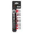 thumbnail image 2 of Juego Matraca 72 Dientes 1/4" 10 Dados en Pulgadas + Ext 4", 2 of 4