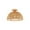 Khaki-HL Home Decor, variant on karymi Imitation Twines Rope Handwoven Chandelier Boho Light Fixtures Home Ceiling Lamp Fashion Simply Bedroom Lamp Study Room Ceiling Light Bulb Not Included Bedroom Decor