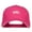 Hot Pink, variant on Mini Girl Embroidered Cotton Cap - Hot Pink OSFM