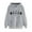 Gray, variant on QUINDOS Women's Hoodies and Sweatshirts Sweatshirts for Women Plus Size Casual Long Sleeve Graphic Crew Neck Pullover Tops