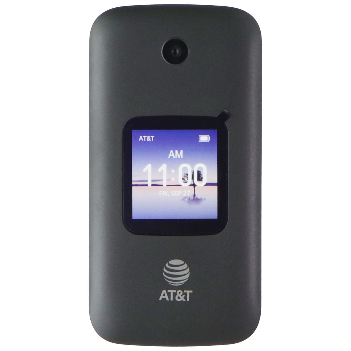 Pre-Owned FAIR - Alcatel SMARTFLIP (2.8-in) Flip Phone (4052R) AT&amp;T Locked - Black / 4GB