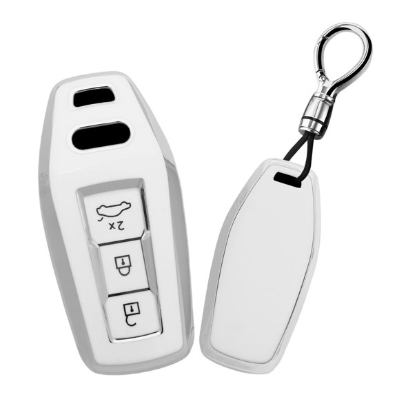 TPU Key Fob Cover Fit for Audi 2025 A5 A5L A6 A6L Q6L Q6 RS Q6 RS6 SQ6 S6 Remote Key Case Keyring Keychain Key Holder