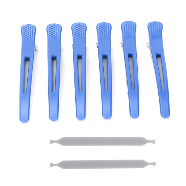 Pinzas para el cabello profesionales para salón, 6 piezas Pinzas para el cabello profesionales Pinzas para el cabello para seccionar pinzas para el cabello para peinar Calidad de nivel superior