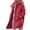 Red 1, variant on Lixiuxyad Zip up Jackets Womens Winter Clothes Fuzzy Lapel Open Front Long Cardigan Coat Warm Winter Outwear Jackets Blue