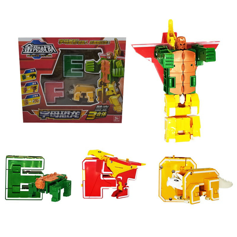of the Transformer Robots 0-9 10 Numbers 5 Signs Kid Educational Toy Gift 