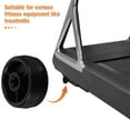 thumbnail image 3 of HOMEMAXS 4pcs Fitness Equipment Accessories Roller Wheel Heavy Duty Plastic Caster Wheels for Treadmill and Exercise Bike Universal Replacement Parts for Home Gym, 3 of 8