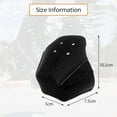 thumbnail image 3 of 2 pares de protectores de dedos de los pies protectores de patines de cuero PU con 4 agujeros para patines, 3 of 7