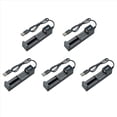 thumbnail image 1 of 5X Cargador de BateríA USB 1 Ranura Cargador de BateríA de Litio Recargable de Carga RáPida Universal para 18650 26650 14500 16340, 1 of 5