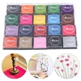 thumbnail image 1 of Coloured Ink Pad, Colorful Child Education  Durability Ink Pad,  Ability Suitable For Family Outdoor Can Be  Alone Manual Operation, 1 of 8
