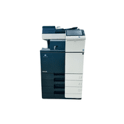 Restored Konica Minolta Bizhub 284 A3 Monochrome Laser Multifunction Copier   28 ppm, Copy, Print, Scan, Auto Duplex, Network, 1800   600 dpi, 2 Trays, Stand