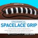 thumbnail image 4 of Football Franklin Sports Playbook Junior para niños, color marrón, 4 of 8