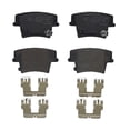 thumbnail image 3 of Brembo P11040; Brake Pad; FMSI Number D1057-7963; Low-Metallic; Set Of 4; With Mounting Hardware And Pad Wear Sensor, 3 of 3