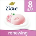 thumbnail image 3 of Dove Beauty Bar Soap for Women Renewing Peony &Rose Oil All Skin, 3.75 oz 8 Bars, 3 of 12