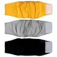 thumbnail image 1 of 3 Packs Male Dog Nappies, Reusable Doggies Diapers Washable Male Dog Wraps Belly Band For Dogs Durable Puppy, 1 of 5