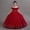 Wine, variant on Babcutegg Elegant Off-Shoulder Ball Gown Dress With Lace Trim, Round Neck, Short Sleeves And Flowing Tulle Skirt For Special Occasions Mint Green Size 5T