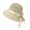 Beige, variant on Women's Floppy Sun Hat Wide Brim Beach Hat for Summer Vacation Pool