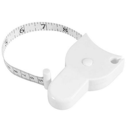 

iju7gthy Waist Body Tape Measure with Push Button Measuring Waist and Arms *6PCS