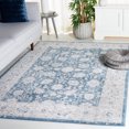 thumbnail image 2 of Safavieh Layla Ifrit Oriental Area Rug, Blue/Ivory Gray, 5'3" x 7'6", 2 of 8