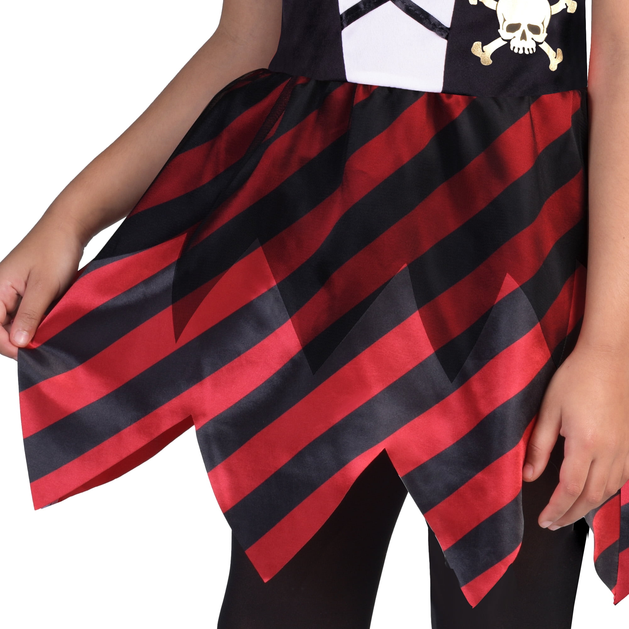 Pirate, Halloween Costume for Children, Girls Size M (7/8), by Way to Celebrate