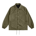 thumbnail image 4 of Jackets for Men, Fall Thin Breathable Jackets for Men Lightweight Outdoor Waterproof Jacket Collared Coats, 4 of 8