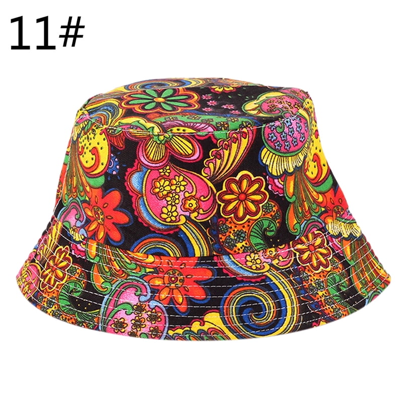 AOWA:10008 Aowa 1pc New Unisex Men Women Boonie Hunting Fishing Outdoor Cap Floral Bucket Sun Hat, Men's, Size: One Size