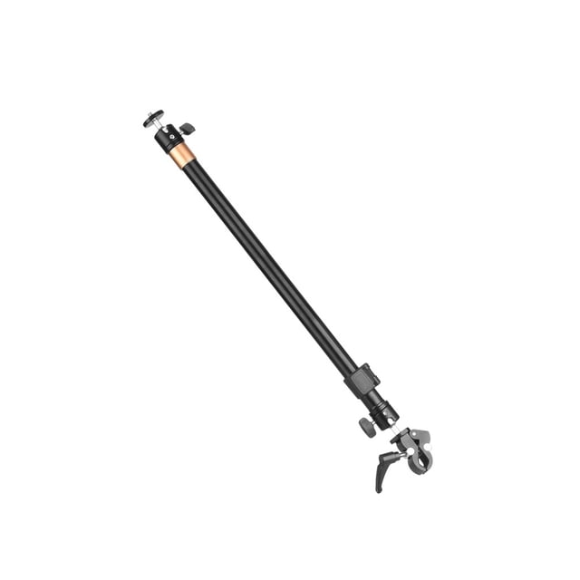 Methold Varillas de trípode de soporte deslizante de vídeo de cámara de fotografía plegable de aleación de aluminio con abrazadera Cámaras de vídeo