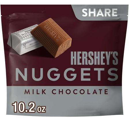 Hershey's Nuggets Milk Chocolate Candy, Share Pack 10.2 oz