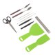 thumbnail image 1 of Juego De Herramientas De Deshierbe De Vinilo, Herramientas De Deshierbe De Vinilo Artesanal Resistente Al Desgaste Con Bolsa De Almacenamiento Para El Hogar ANGGREK 12 Pcs Weeding Tools, 1 of 8