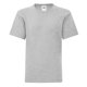thumbnail image 1 of Fruit of the Loom - Camiseta de manga corta ajustada modelo Lady-Fit Original para mujer (Gris), 1 of 3