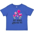 thumbnail image 3 of Inktastic My Nana Loves Me with Two Flamingos Boys or Girls Toddler T-Shirt, 3 of 5