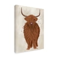 thumbnail image 2 of Fab Funky 'Highland Cow 1 Full' Canvas Art, 2 of 3