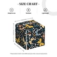 thumbnail image 3 of Goofa Flowers Butterfly Tissue Box Cover PVC Leather Tissue Holder Square Facial Tissue Case Facial Paper Organizer Dispenser for Bathroom, Vanity Countertop, 3 of 8