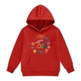 thumbnail image 3 of NordicNest Kids Boys Girls Hooded Jacket Cartoon Prints Hoodie Sweatshirt Toddler Child Pullover Zip Girls, 3 of 5