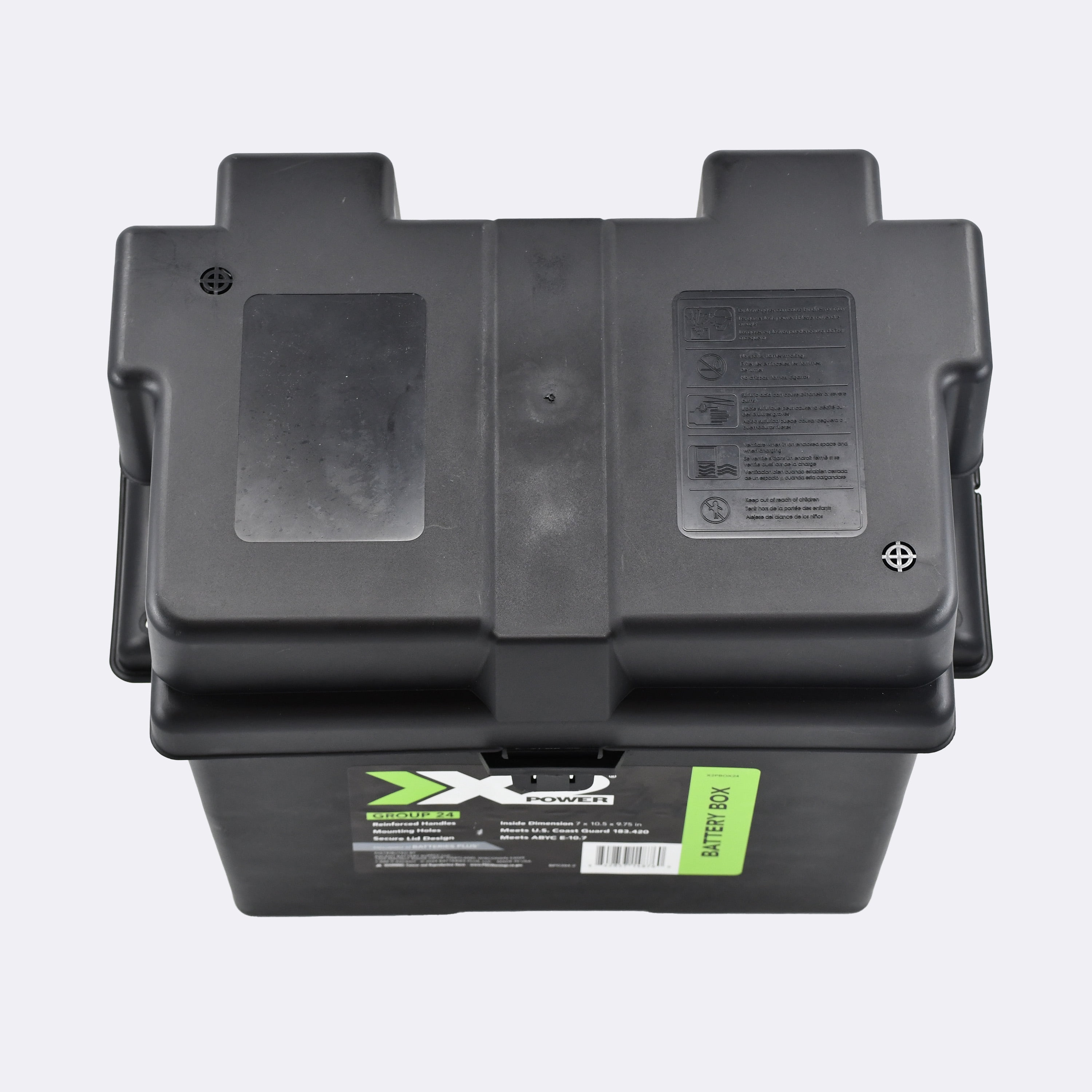 Boîtier De Batterie ALEKO LM130 – Pour Deux Batteries 12AH Ou 22AH, Protection Et Rangement