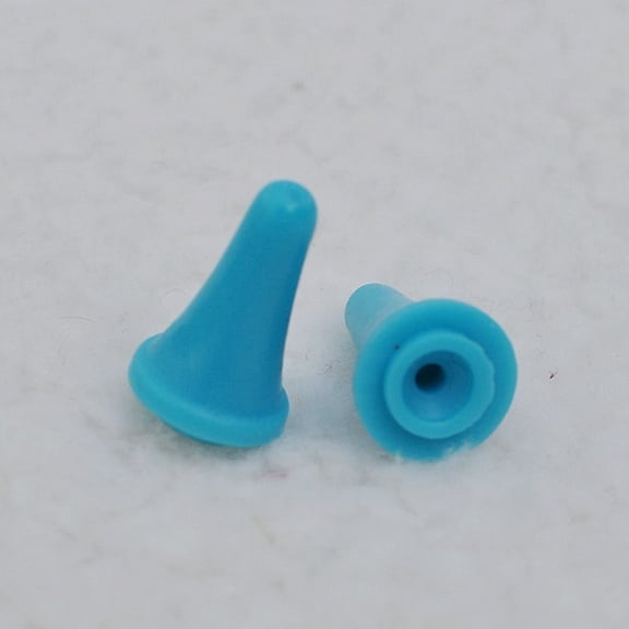 FOMIYES Point Protectors for Circular Knitting Crochet Tools Rubber 20Pcs Random Color