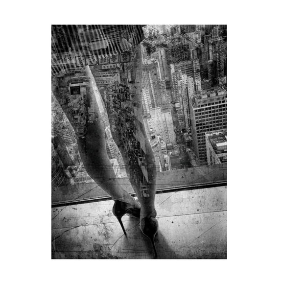 Canvas Wall Art - Erik Schottstaedt 'Hong Kong In Love Iii' Wall Art for Living Room, Bedroom, or Office Décor by Trademark Fine Art - 14 x 19 Inches