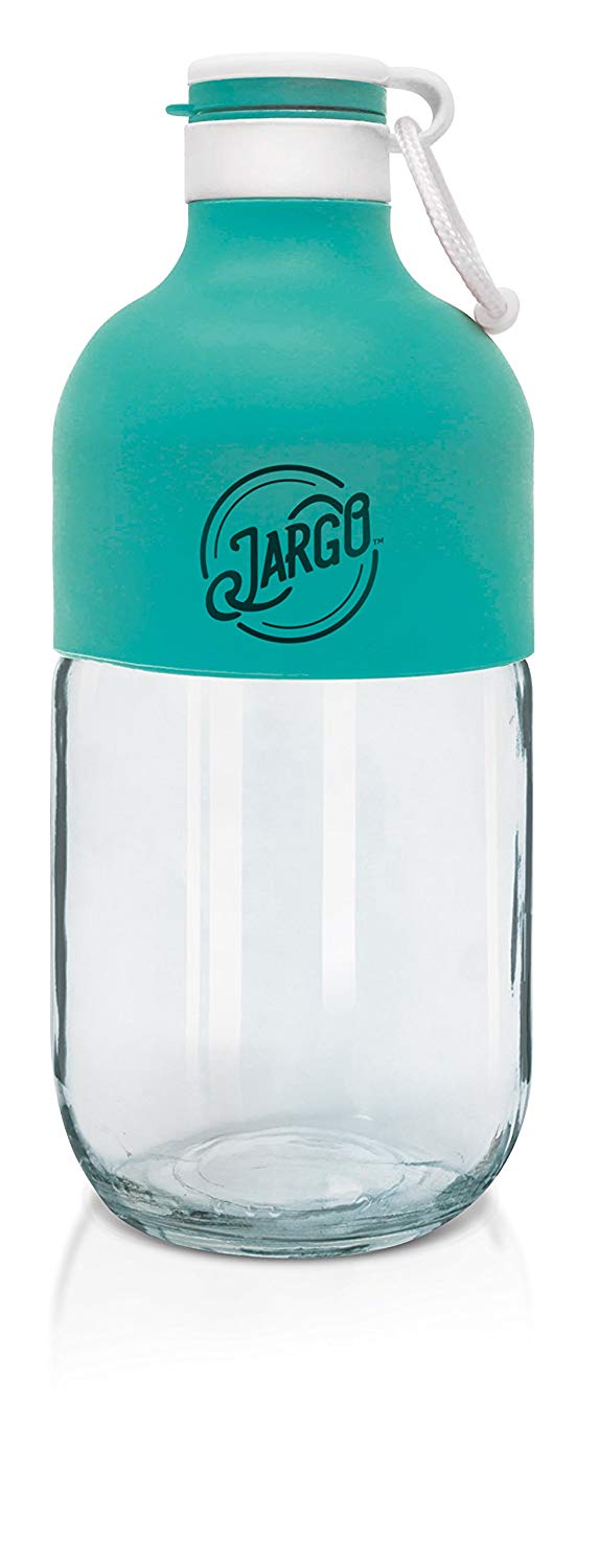 JarGo by Zing Anything, Portable Drinking Glass Bottles, Transform
