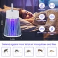 thumbnail image 6 of Electric Outside Bug Zapper,Mosquito Lamp Battery Operated,Mosquito Killer Outdoor,Mosquito Zapper Traps,Indoor Fly Zapper, 6 of 7